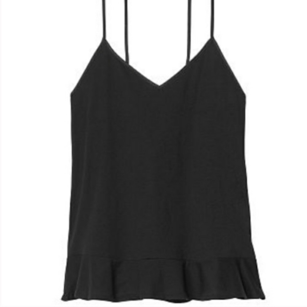 Victoria’s Secret peplum ruffle cami